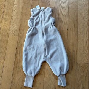 Halo Gray Fleece Walker Sleep Sack Bag Feet Walking Toddler 3T